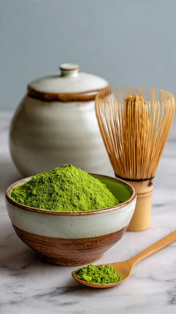 love matcha powder beginner setup with whisk