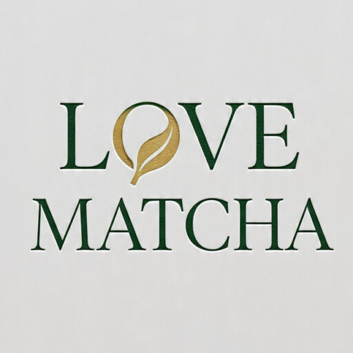 luxury minimalist logo for a brand love matcha inc
