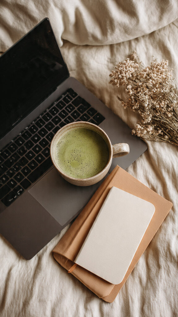 Daily matcha routine for energy and wellness